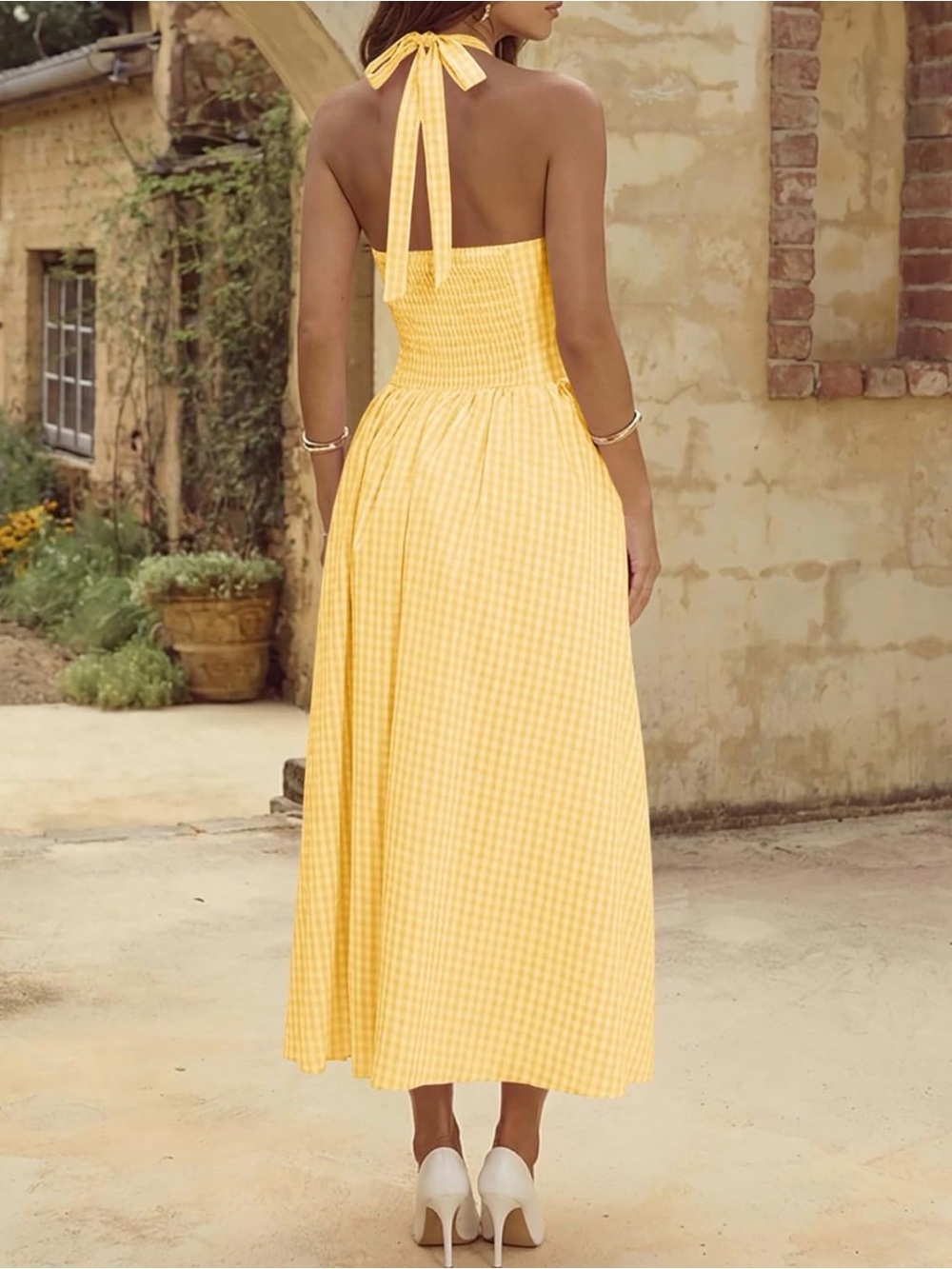 Yellow Maxi Dress - Picture 2 of 5